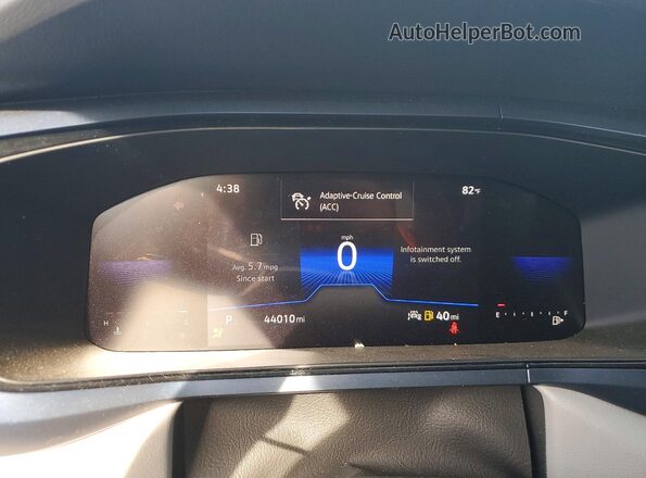 3VVSX7B21PM339029 2023 VOLKSWAGEN TAOS Gray Vista del cuadro de instrumentos
