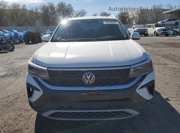 3VVSX7B24PM327196 2023 VOLKSWAGEN TAOS White Widok z przodu