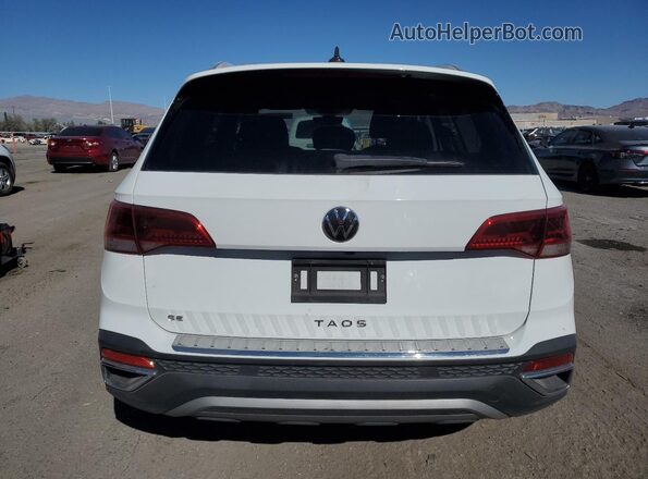 3VVSX7B24PM327196 2023 VOLKSWAGEN TAOS White Widok z tyłu