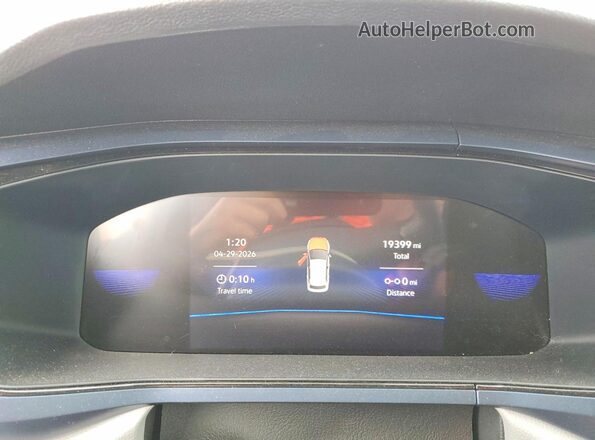 3VVSX7B27RM009902 2024 VOLKSWAGEN TAOS Red Widok zestawu wskaźników