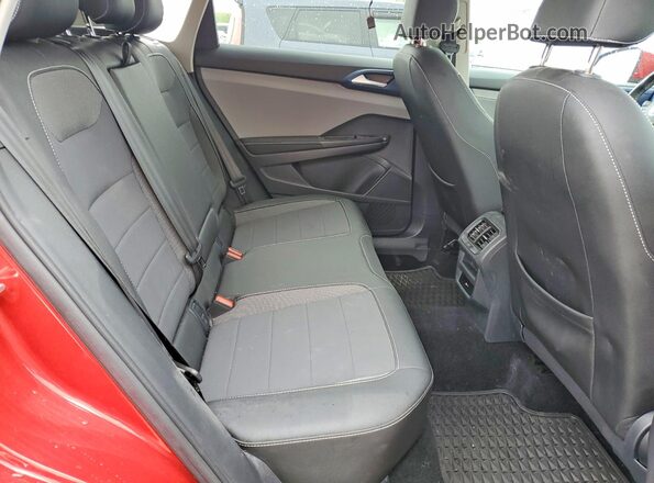 3VVSX7B27RM009902 2024 VOLKSWAGEN TAOS Red Widok tylnych siedzeń