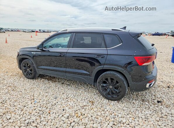 3VVSX7B28PM313382 2023 VOLKSWAGEN TAOS Black Rear left