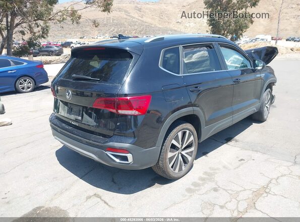 3VVSX7B2XRM062402 2024 VOLKSWAGEN TAOS Black Задня права чверть