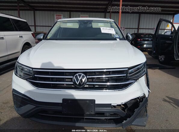 3VVTB7AX1RM222103 2024 VOLKSWAGEN TIGUAN White Widok zestawu wskaźników