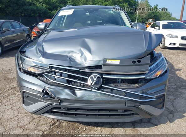 3VVTB7AX9RM232555 2024 VOLKSWAGEN TIGUAN Gray Widok z przodu
