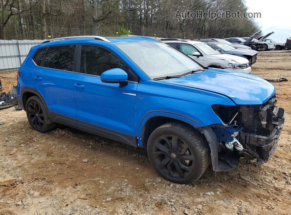 3VVTX7B21NM096971 2022 VOLKSWAGEN TAOS Blue 
