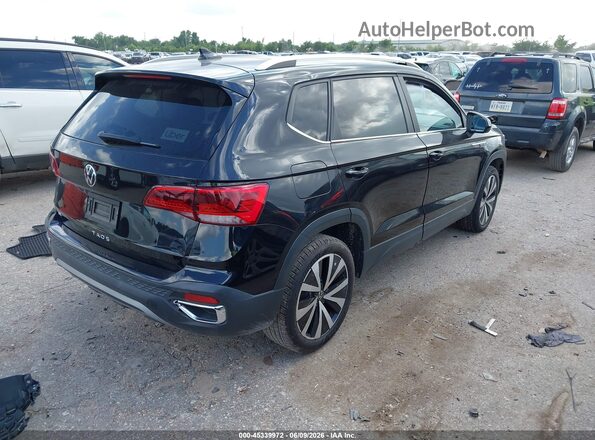 3VVTX7B28NM058346 2022 VOLKSWAGEN TAOS Black Հետևի աջ