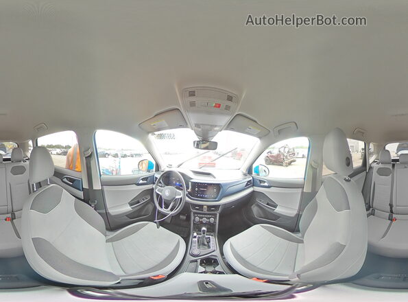 3VVUX7B24RM030456 2024 VOLKSWAGEN TAOS Blue Панорамний вид салону 360°