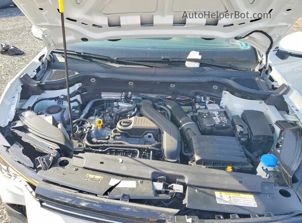 3VVVC7B2XSM005499 2025 VOLKSWAGEN TAOS White ძრავის განყოფილების ხედი