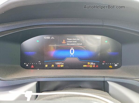 3VVVX7B23RM109623 2024 VOLKSWAGEN TAOS Blue Widok zestawu wskaźników