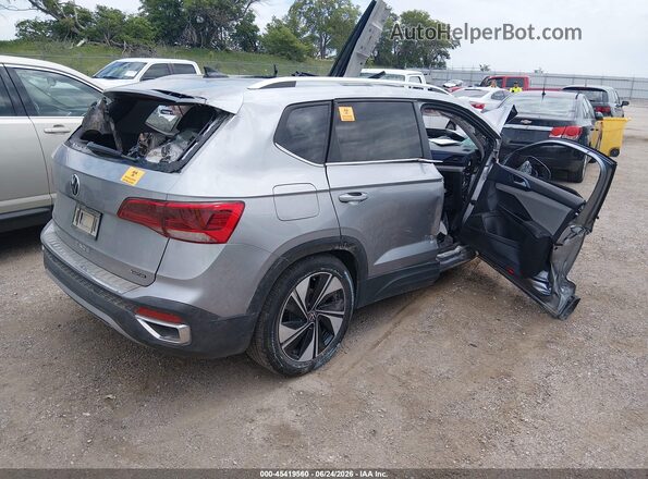 3VVVX7B27RM041097 2024 VOLKSWAGEN TAOS Silver Trasero derecho