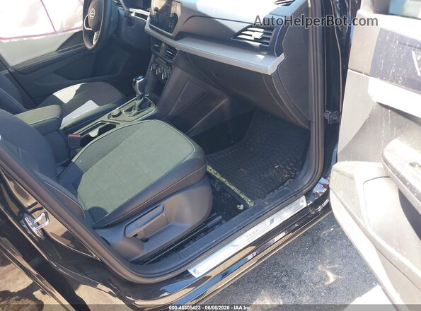 3VVVX7B27RM120253 2024 VOLKSWAGEN TAOS Черный Вид салона спереди