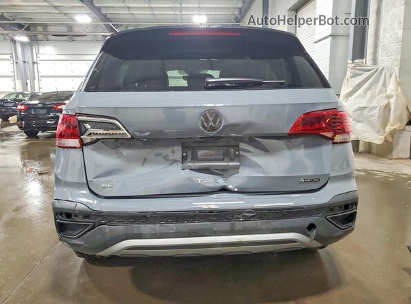 3VVVX7B29RM070035 2024 VOLKSWAGEN TAOS Gray Widok z tyłu