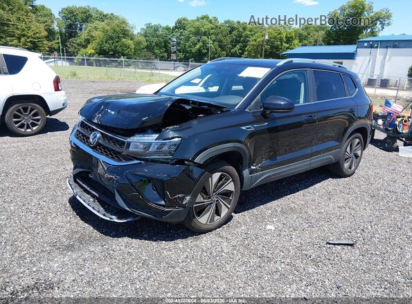 3VVVX7B2XRM027033 2024 VOLKSWAGEN TAOS Black Przód lewy