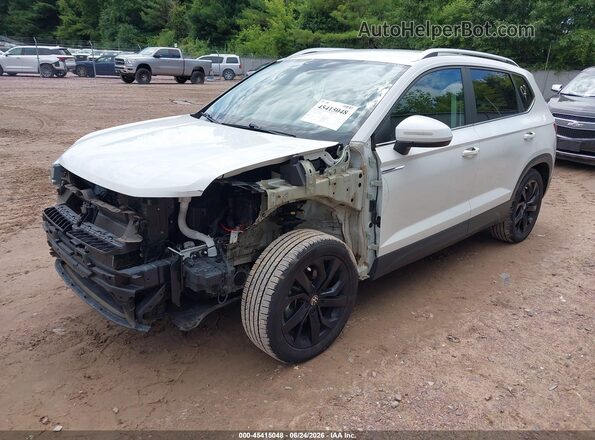 3VVYX7B29PM300196 2023 VOLKSWAGEN TAOS White Vista tres cuartos delantera izquierda