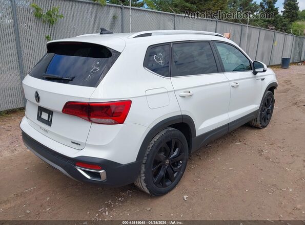 3VVYX7B29PM300196 2023 VOLKSWAGEN TAOS White Trasero derecho