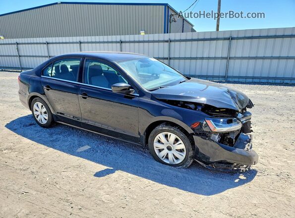3VW167AJ0HM342153 2017 VOLKSWAGEN JETTA Black წინა მარჯვენა
