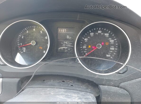 3VW167AJ4HM339000 2017 VOLKSWAGEN JETTA Белый Вид задних сидений