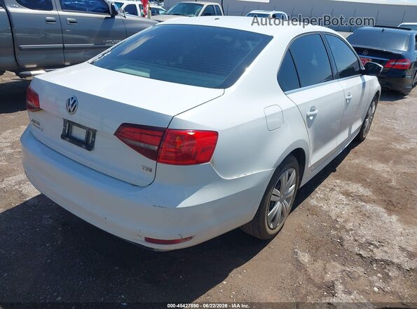 3VW167AJ4HM339000 2017 VOLKSWAGEN JETTA Белый Задняя правая четверть