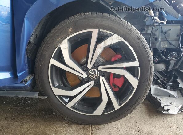 3VW1T7BU3NM014285 2022 VOLKSWAGEN JETTA Blue 