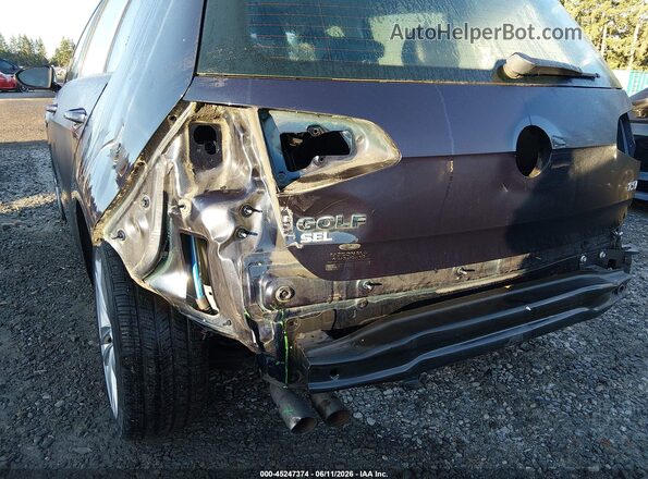 3VW217AU0HM014471 2017 VOLKSWAGEN GOLF Dark Blue Vista frontal