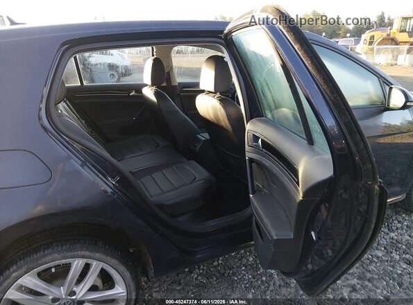 3VW217AU0HM014471 2017 VOLKSWAGEN GOLF Dark Blue Vista de la etiqueta del VIN