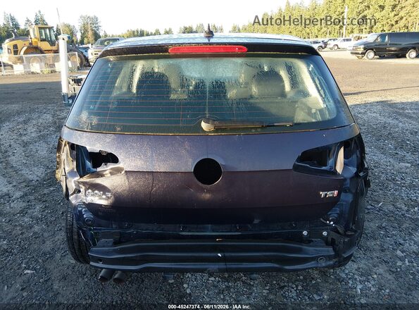 3VW217AU0HM014471 2017 VOLKSWAGEN GOLF Dark Blue 