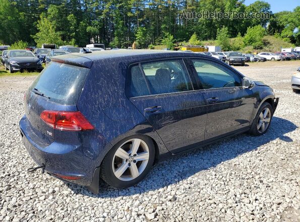 3VW217AU4HM009371 2017 VOLKSWAGEN GOLF Blue 