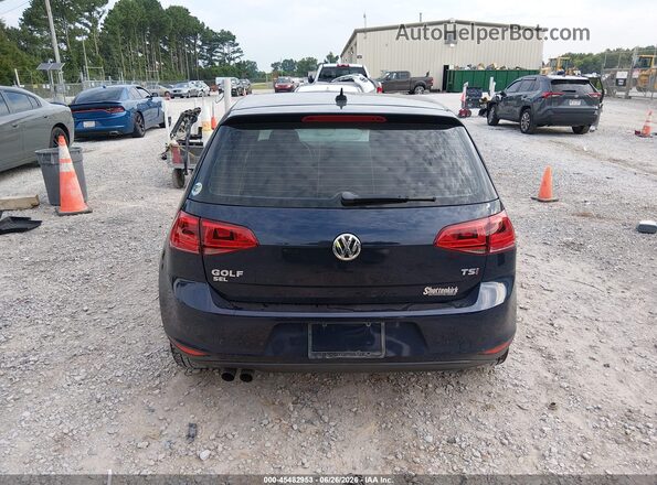 3VW217AUXHM020021 2017 VOLKSWAGEN GOLF Синий 