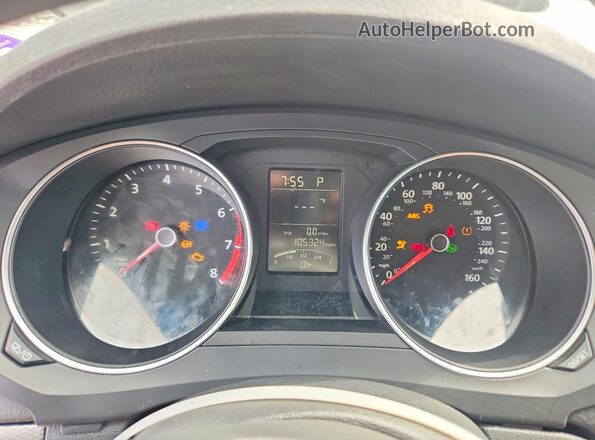 3VW2B7AJ0HM329077 2017 VOLKSWAGEN JETTA Black ხელსაწყოთა პანელის ხედი