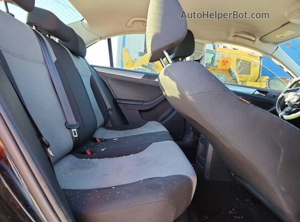 3VW2B7AJ0HM329077 2017 VOLKSWAGEN JETTA Black უკანა სავარძლების ხედი