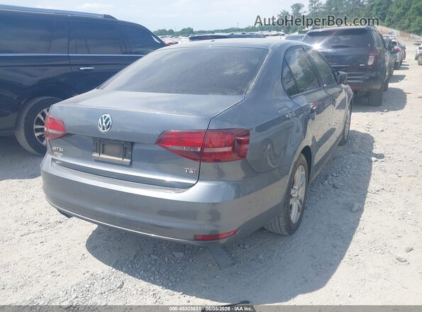 3VW2B7AJ0JM206692 2018 VOLKSWAGEN JETTA Gray უკანა მარჯვენა