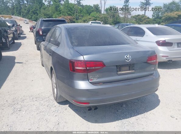 3VW2B7AJ0JM206692 2018 VOLKSWAGEN JETTA Gray უკანა მარცხენა