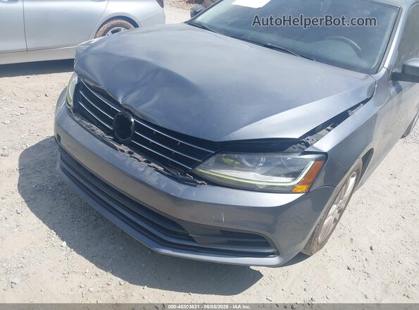 3VW2B7AJ0JM206692 2018 VOLKSWAGEN JETTA Gray წინა ხედი