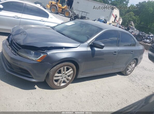 3VW2B7AJ0JM206692 2018 VOLKSWAGEN JETTA Gray სალონის 360-გრადუსიანი ხედი