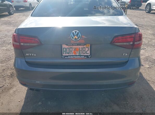 3VW2B7AJ2JM206628 2018 VOLKSWAGEN JETTA Gray 