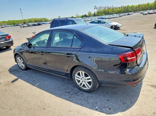 3VW2B7AJ2JM238916 2018 VOLKSWAGEN JETTA Black Задня ліва чверть