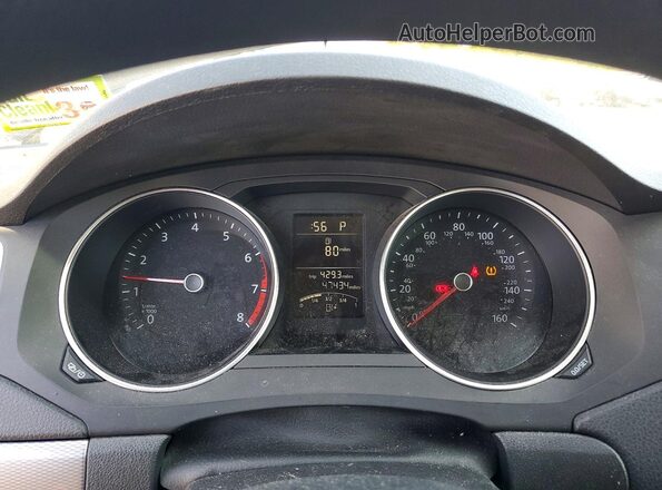 3VW2B7AJ2JM238916 2018 VOLKSWAGEN JETTA Black Вид щитка приладів
