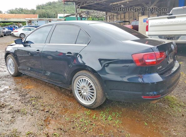 3VW2B7AJ4HM308703 2017 VOLKSWAGEN JETTA Black Trasero izquierdo