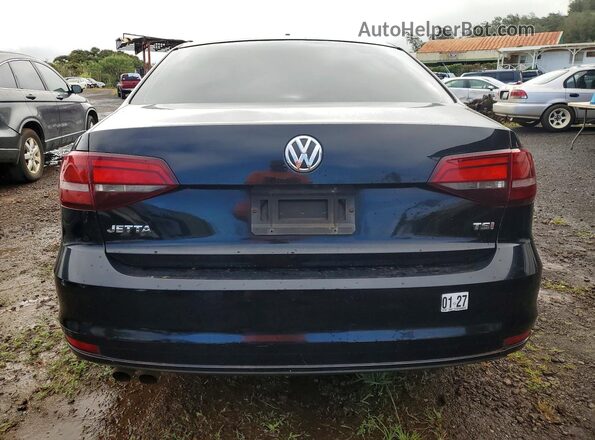 3VW2B7AJ4HM308703 2017 VOLKSWAGEN JETTA Black Vista trasera