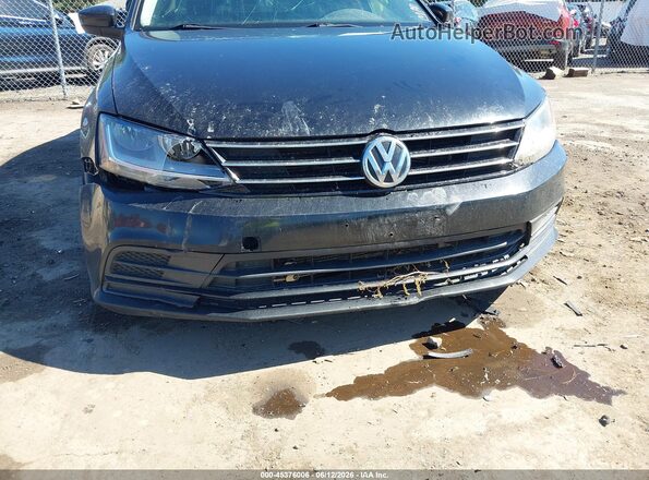 3VW2B7AJ4HM370165 2017 VOLKSWAGEN JETTA Black Դիմացի տեսք