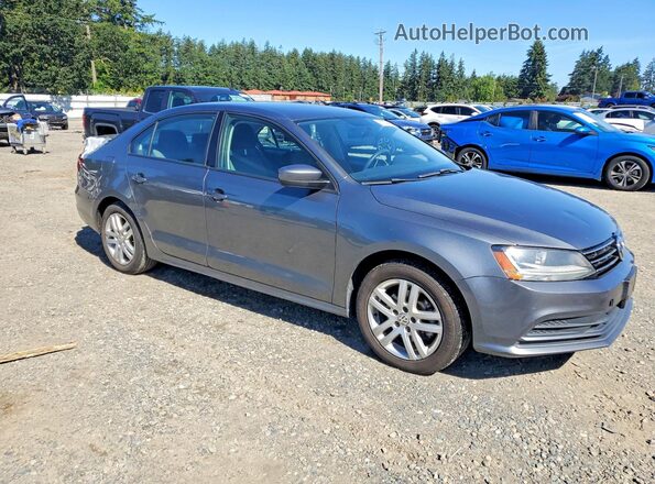 3VW2B7AJ4JM239016 2018 VOLKSWAGEN JETTA Gray 