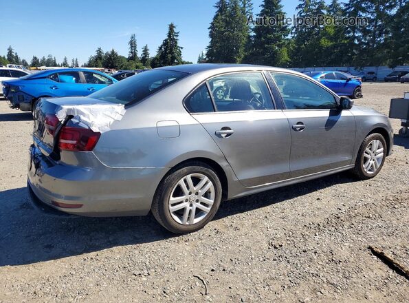 3VW2B7AJ4JM239016 2018 VOLKSWAGEN JETTA Gray 