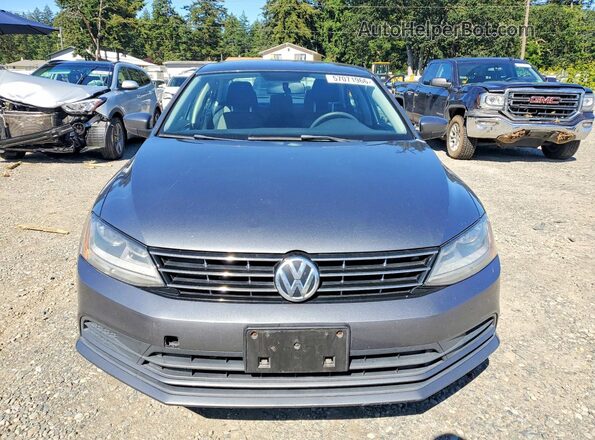 3VW2B7AJ4JM239016 2018 VOLKSWAGEN JETTA Gray 