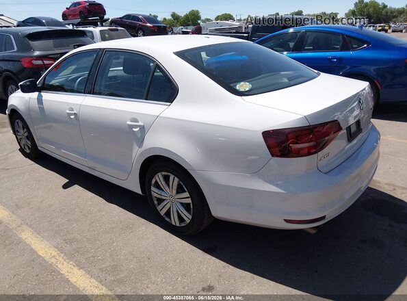 3VW2B7AJ5HM215527 2017 VOLKSWAGEN JETTA White Задня ліва чверть