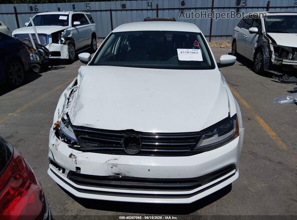3VW2B7AJ5HM215527 2017 VOLKSWAGEN JETTA White Вид щитка приладів