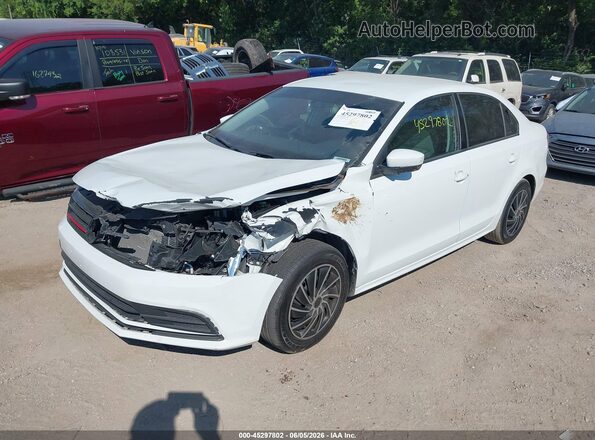 3VW2B7AJ6JM208737 2018 VOLKSWAGEN JETTA White Vista tres cuartos delantera izquierda