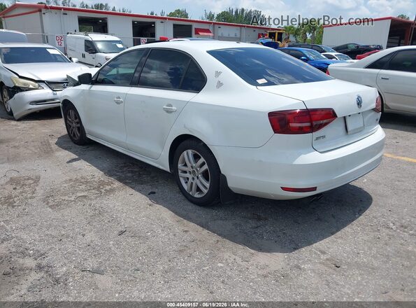 3VW2B7AJ6JM253161 2018 VOLKSWAGEN JETTA Белый Задняя левая четверть