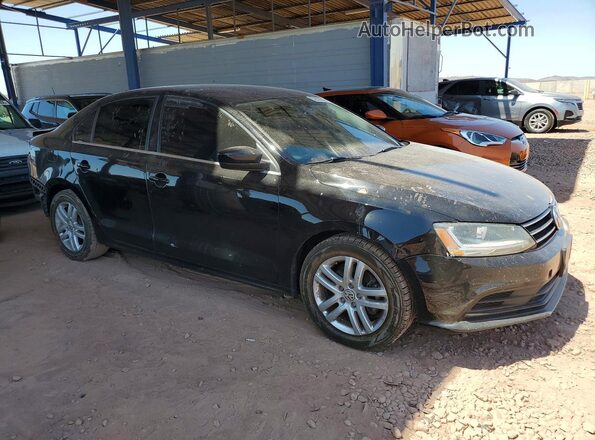 3VW2B7AJ7HM282808 2017 VOLKSWAGEN JETTA Black Առջևի աջ