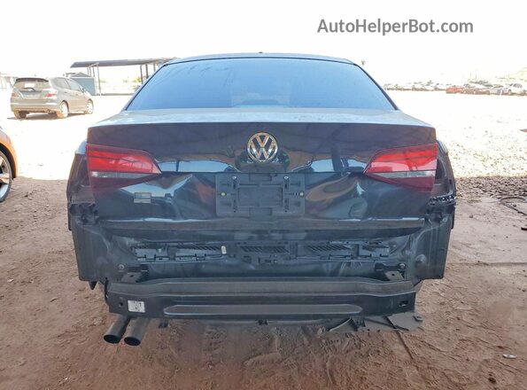3VW2B7AJ7HM282808 2017 VOLKSWAGEN JETTA Black Հետևի տեսք